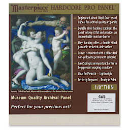 Masterpiece Malibu Hardcore Pro Canvas Panel - 4" x 5"