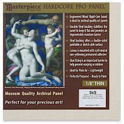 Masterpiece Malibu Hardcore Pro Canvas Panel - 5" x 5"