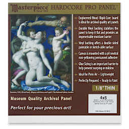 Masterpiece Santa Cruz Hardcore Pro Canvas Panel - 4" x 5"