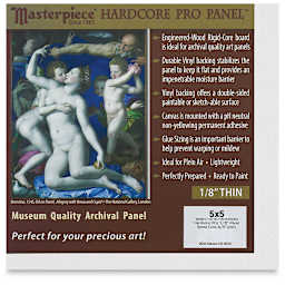 Masterpiece Santa Cruz Hardcore Pro Canvas Panel - 5" x 5"