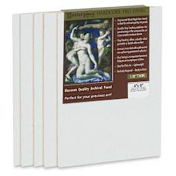 Masterpiece Sausalito Hardcore Pro Canvas Panel Pack - 4" x 6", Pkg of 5