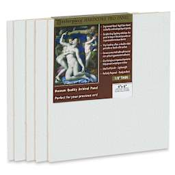 Masterpiece Sausalito Hardcore Pro Canvas Panel Pack - 6" x 6", Pkg of 5