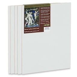 Masterpiece Sausalito Hardcore Pro Canvas Panel Pack - 8" x 10", Pkg of 5