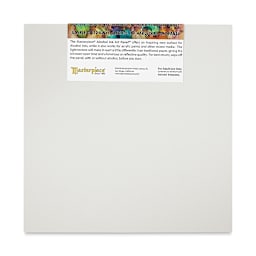 Masterpiece Alcohol Ink Art Panel - 12" x 12", Single Panel back