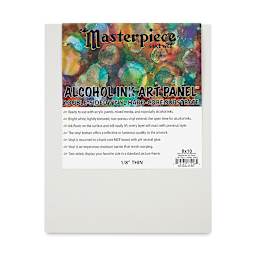 Masterpiece Alcohol Ink Art Panel - 8" x 10", Single Panel front