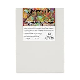 Masterpiece Alcohol Ink Art Panels - 6" x 8", Pkg of 3 front