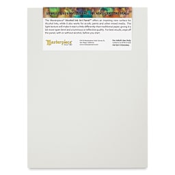 Masterpiece Alcohol Ink Art Panels - Front of package of single 9" x 12" panel
