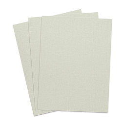 Plein Air Linen Artist Panels - Top view of 3 13DP Oil primed Claessens panels