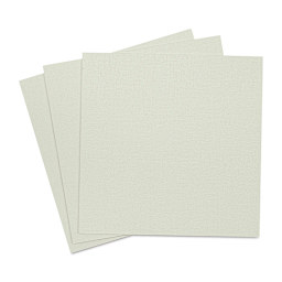 Multimedia Artboard Plein Air Acrylic Primed Linen Artist Panel - 12" x 12", 109 DP, Pkg of 3