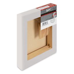 Fredrix Profile Cotton Canvas - 10" x 10", Gallerywrap back side view