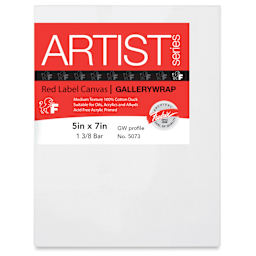 Fredrix Profile Cotton Canvas - 5" x 7", Gallerywrap