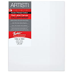 Fredrix Profile Cotton Canvas - 12" x 16", Gallerywrap