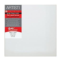 Fredrix Profile Cotton Canvas - 16" x 16", Gallerywrap