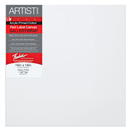 Fredrix Profile Cotton Canvas - 18" x 18", Gallerywrap