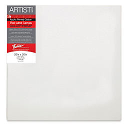 Fredrix Profile Cotton Canvas - 20" x 20", Gallerywrap