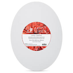 Fredrix Profile Cotton Canvas - 8" x 10", Oval