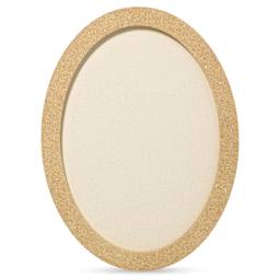 Fredrix Profile Cotton Canvas - 9" x 12", Oval back of canvas