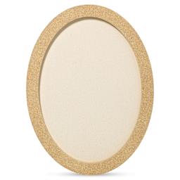 Fredrix Profile Cotton Canvas - 11" x 14", Oval back of canvas