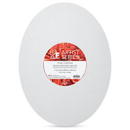 Fredrix Profile Cotton Canvas - 11" x 14", Oval