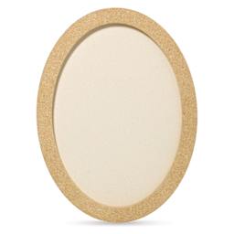 Fredrix Profile Cotton Canvas - 12" x 16", Oval back of canvas