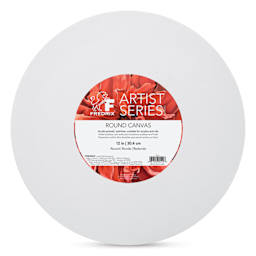 Fredrix Profile Cotton Canvas - 12", Round