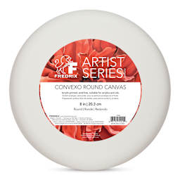 Fredrix Convexo Canvas - 8", Round