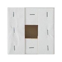 Blick Studio Stretched Cotton Canvas - Gallery Profile, 4" x 4" (back)