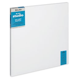 Blick Studio Stretched Cotton Canvas - Gallery Profile, 30" x 30" (side view)