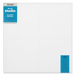 Blick Studio Stretched Cotton Canvas - Gallery Profile, 30" x 30" (front)