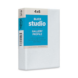 Blick Studio Stretched Cotton Canvas - Gallery Profile, 4" x 6" (side-view)