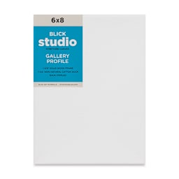 Blick Studio Stretched Cotton Canvas - Gallery Profile, 6" x 8"