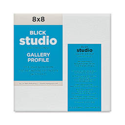 Blick Studio Stretched Cotton Canvas - Gallery Profile, 8" x 8" (front)
