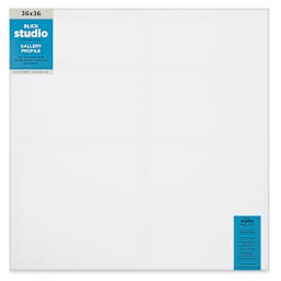 Blick Studio Stretched Cotton Canvas - Gallery Profile, 36" x 36" (front)
