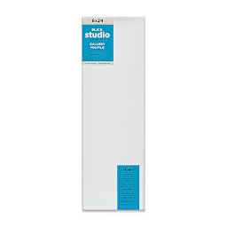 Blick Studio Stretched Cotton Canvas - Gallery Profile, 8" x 24" (front)