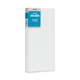 Blick Studio Stretched Cotton Canvas - Gallery Profile, 6" x 12" (side-view)