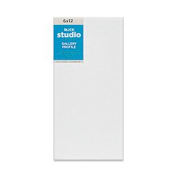 Blick Studio Stretched Cotton Canvas - Gallery Profile, 6" x 12" (front)