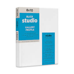Blick Studio Stretched Cotton Canvas - Gallery Profile, 8" x 10" (side view)