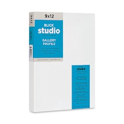 Blick Studio Stretched Cotton Canvas - Gallery Profile, 9" x 12" (side view)