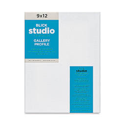 Blick Studio Stretched Cotton Canvas - Gallery Profile, 9" x 12" (front)