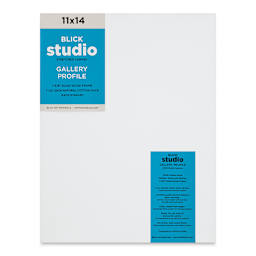 Blick Studio Stretched Cotton Canvas - Gallery Profile, 11" x 14"