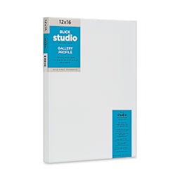 Blick Studio Stretched Cotton Canvas - Gallery Profile, 12" x 16" (side view)