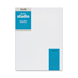 Blick Studio Stretched Cotton Canvas - Gallery Profile, 12" x 16" (front)