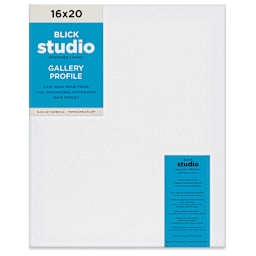 Blick Studio Stretched Cotton Canvas - Gallery Profile, 16" x 20"