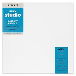 Blick Studio Stretched Cotton Canvas - Gallery Profile, 20" x 20" (front)