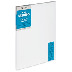 Blick Studio Stretched Cotton Canvas - Gallery Profile, 18" x 24" (side view)