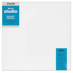 Blick Studio Stretched Cotton Canvas - Gallery Profile, 24" x 24" (front)