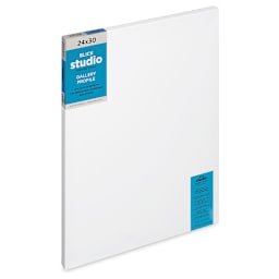 Blick Studio Stretched Cotton Canvas - Gallery Profile, 24" x 30" (side view)