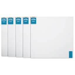 Blick Studio Stretched Cotton Canvas - Gallery Profile, 48" x 48", Pkg of 5 (fronts)