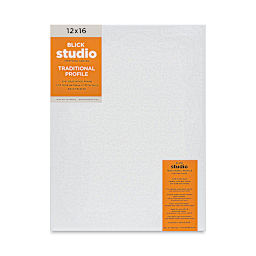 Blick Studio Stretched Cotton Canvas - Traditional Profile, 12" x 16" (front)