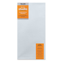 Blick Studio Stretched Cotton Canvas - Traditional Profile, 10" x 20" (front)